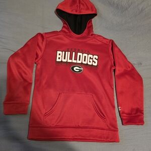 Champion Kids Red Georgia Bulldogs Hoodie